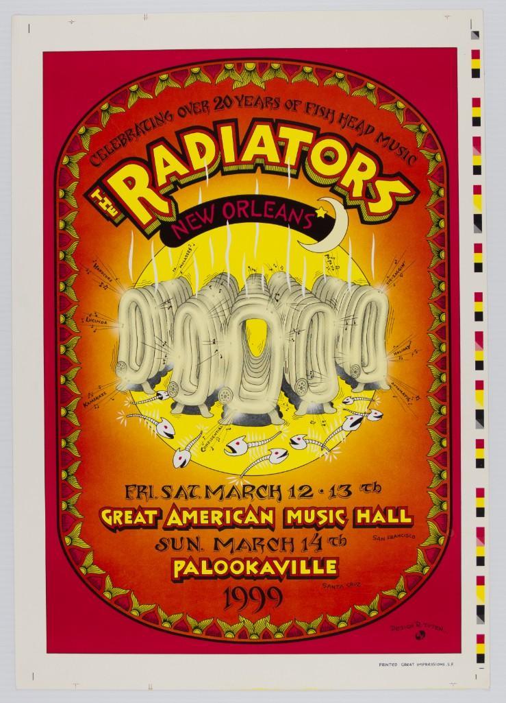 1999 Lot of 3 Radiators Printers Proof Posters (1 of 3)