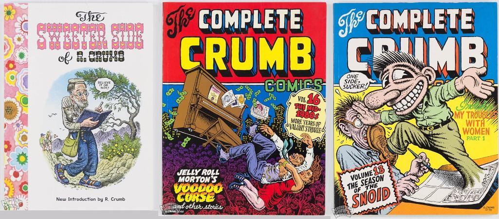 Collection of 3 Robert Crumb Books (1 of 11)