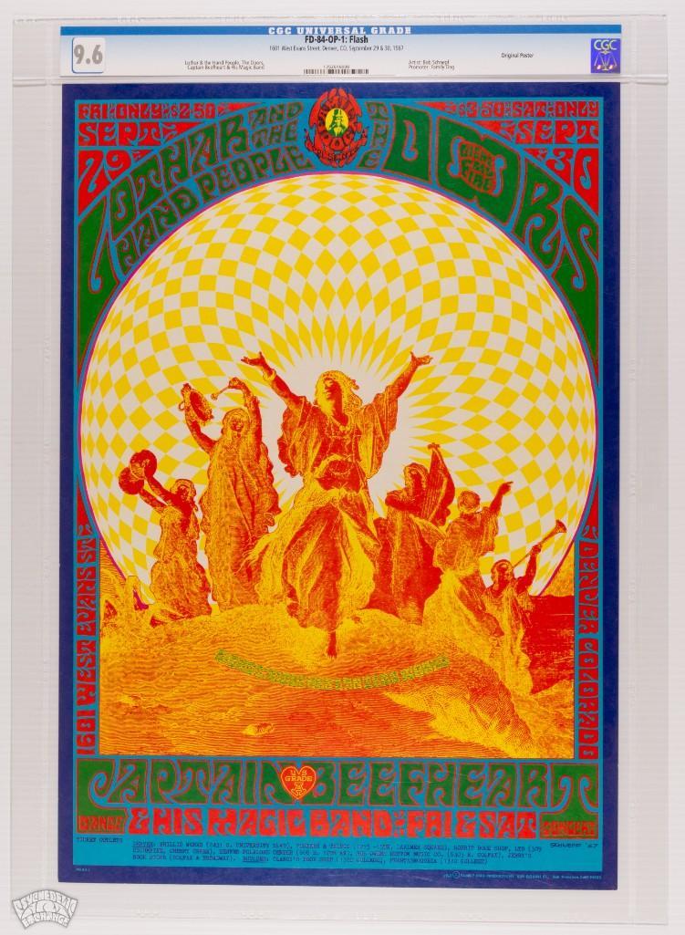 1967 FD-84 The Doors 1601 West Evans St OP-1 Poster 9.6 (1 of 1)