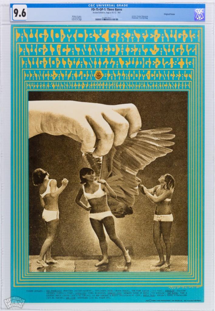1967 FD-75 Moby Grape Avalon OP-1 Poster 9.6 (1 of 1)
