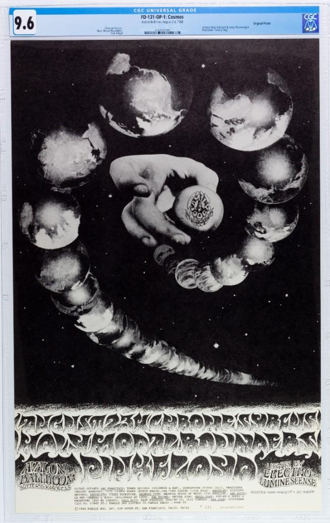 1968 FD-131 Pink Floyd Avalon OP-1 Poster 9.6 (1 of 1)