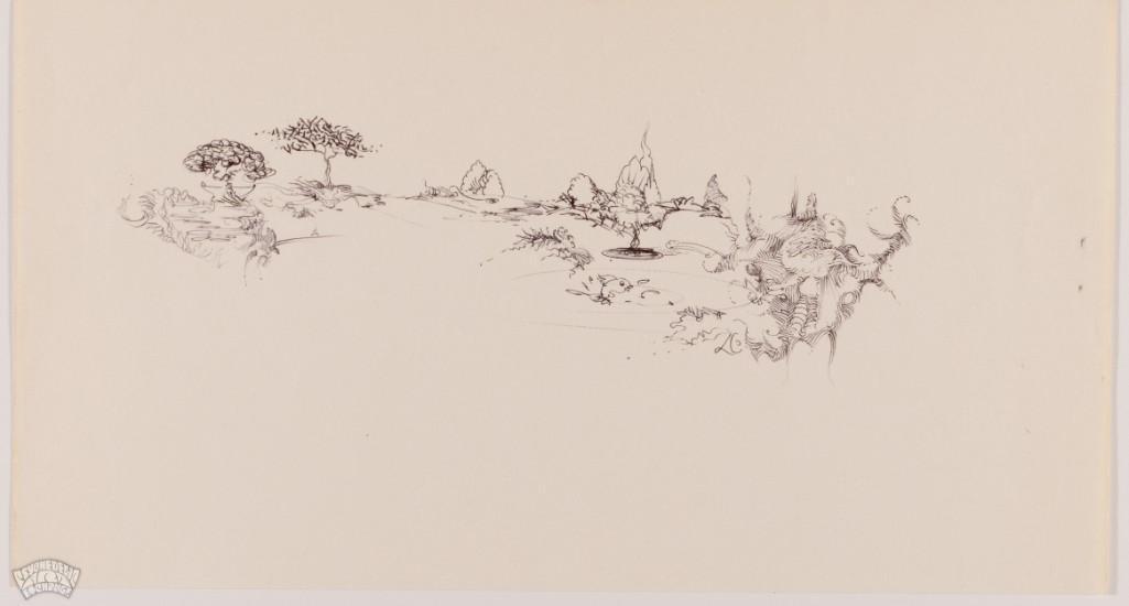 1974 Lee Conklin Pen & Ink Drawing Original Art Signed (1 of 2)