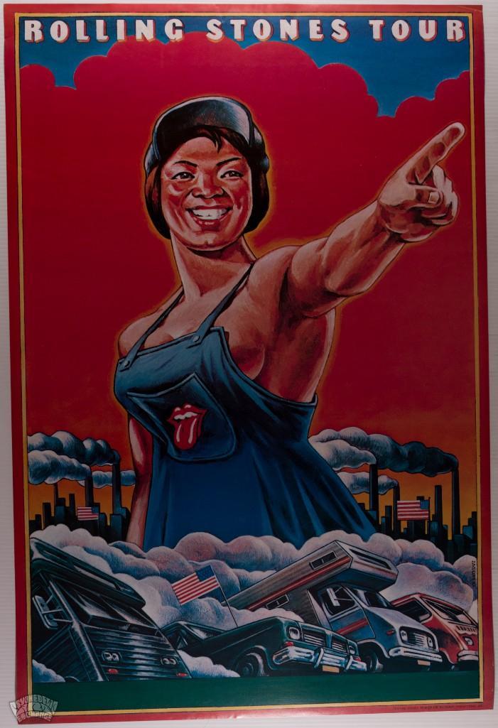 1978 Rolling Stones US Tour Poster (1 of 2)