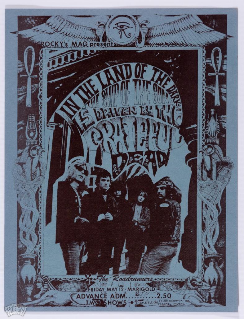 1967 Grateful Dead Marigold Ballroom Handbill (1 of 1)
