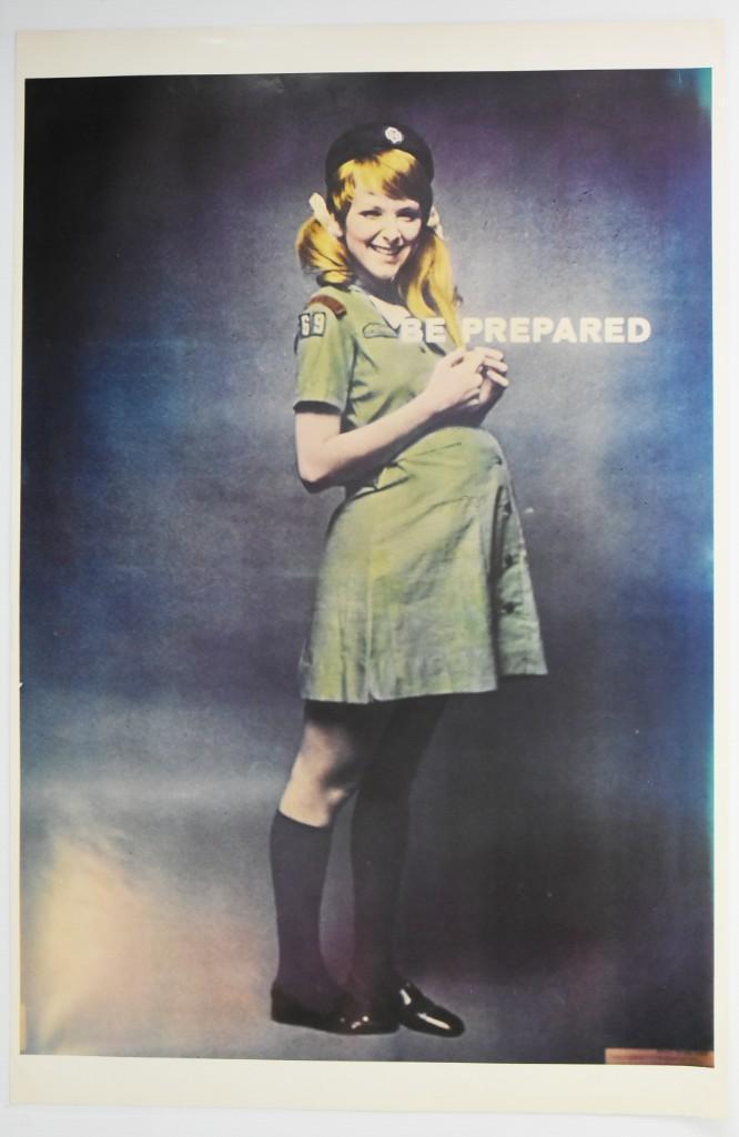 1968 Be Prepared Vintage Headshop Poster (1 of 1)