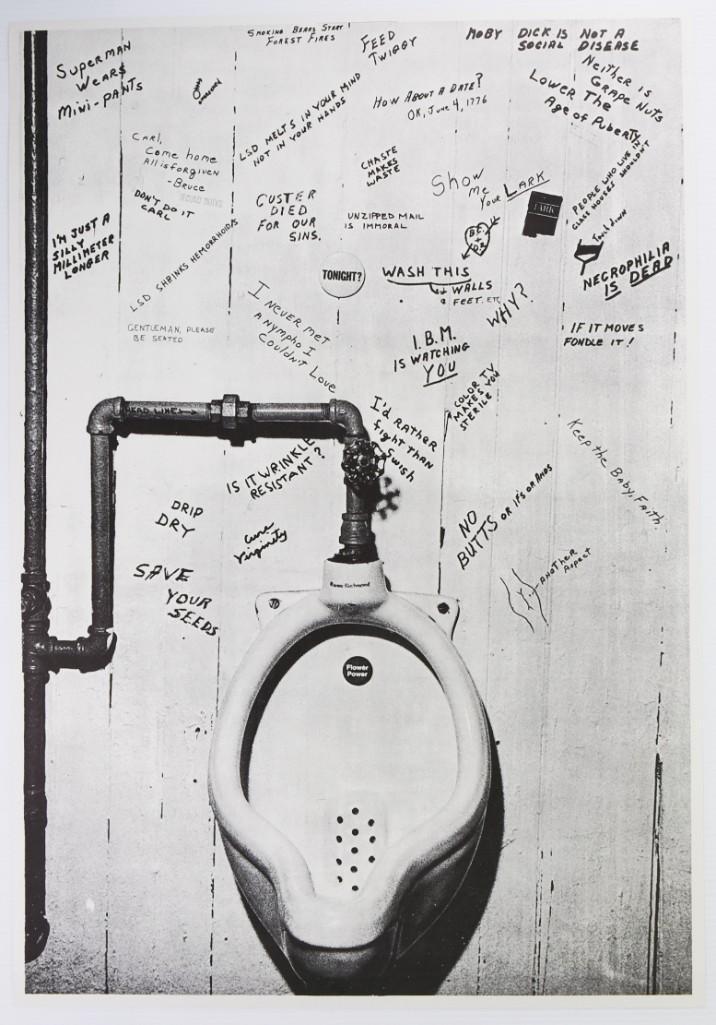 1969 Urinal Vintage Headshop Poster (1 of 1)