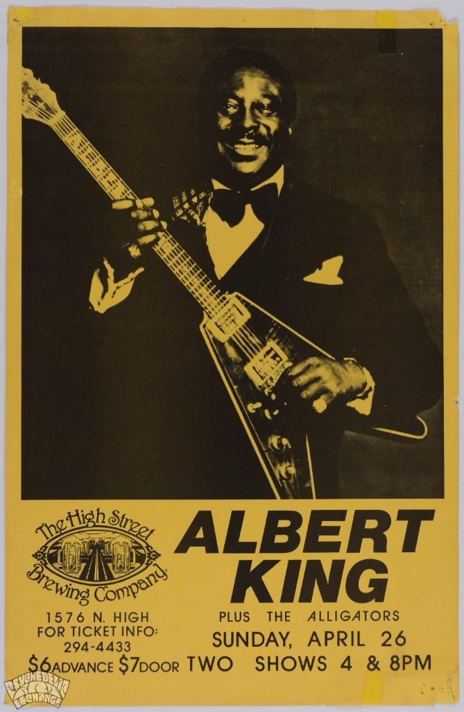 1978 Albert King High Street Brewing Co Original Poster (1 of 2)