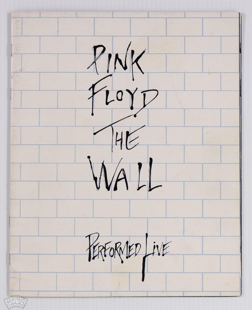 1980 Pink Floyd The Wall Concert Program (1 of 5)