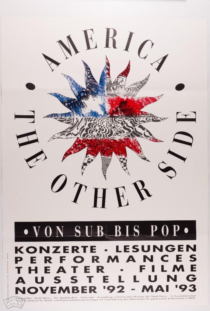 1992 America The Other Side Exhibition Poster (1 of 1)