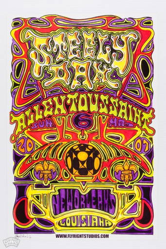 2007 Steely Dan New Orleans Original Poster