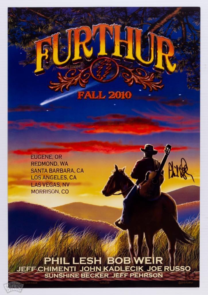 2010 Furthur Fall Tour Signed Original Poster (1 of 1)