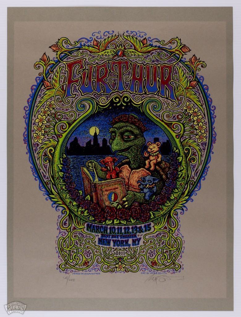 2011 Furthur Best Buy Theater Signed LE Poster (1 of 1)