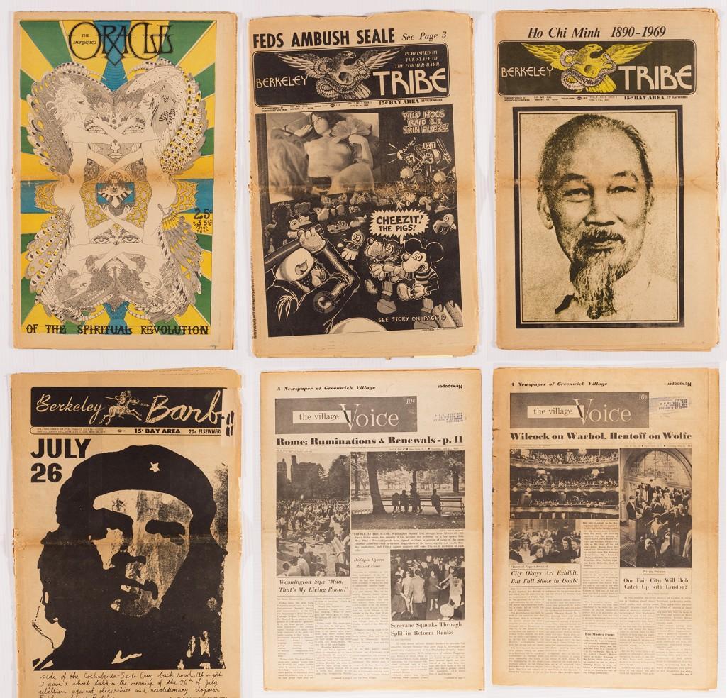 Lot of 6 Vintage Underground Newspapers (1 of 18)