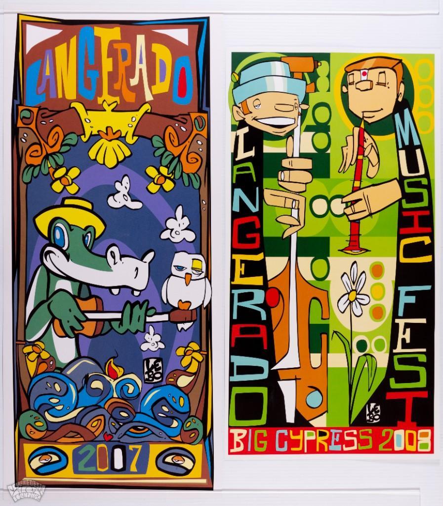 Collection of 2 Langerado Posters Various items (1 of 1)