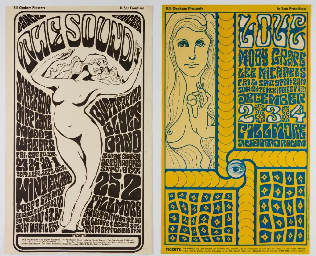 Lot of 2 Restored BG Series Original Posters (1 of 2)