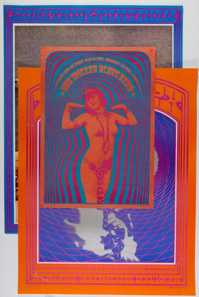 Lot of 3 Victor Moscoso Popular Posters (1 of 7)