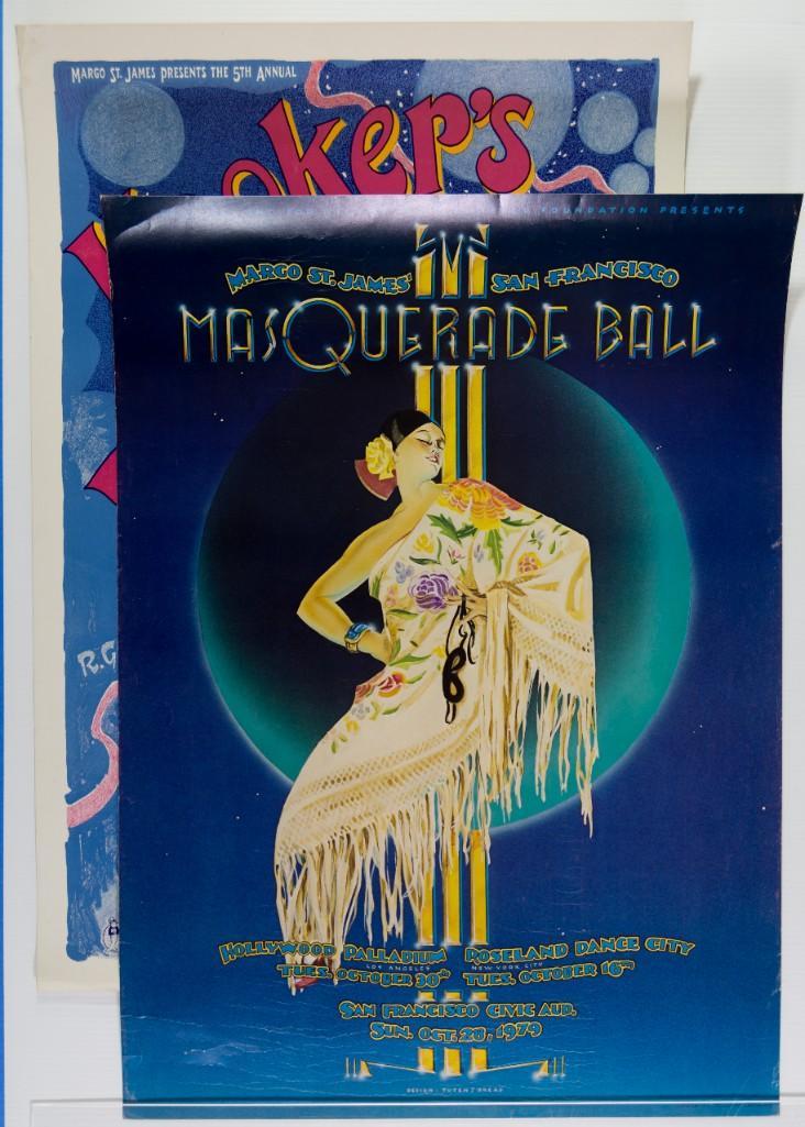 Lot of 2 Margo St James Original Posters (1 of 3)