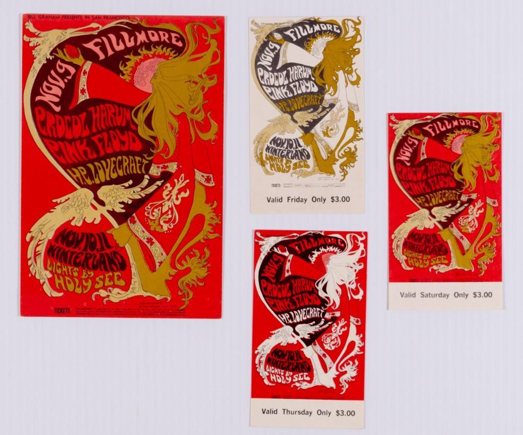 Collection of 4 BG-92 Various Tickets & Postcard (1 of 1)