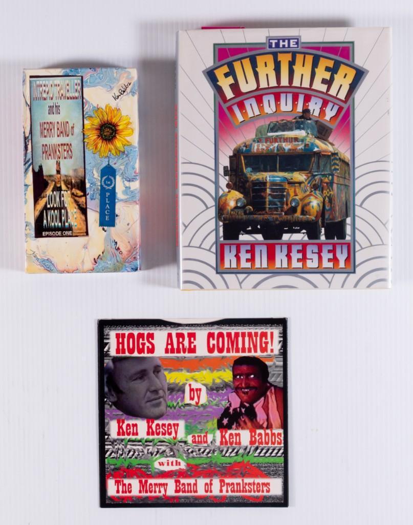 Lot of 3 Merry Prankster SIGNED Items (1 of 3)