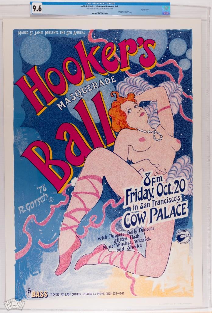 1978 AOR-4.62 Margo St James Hooker's Ball Poster 9.6 (1 of 1)