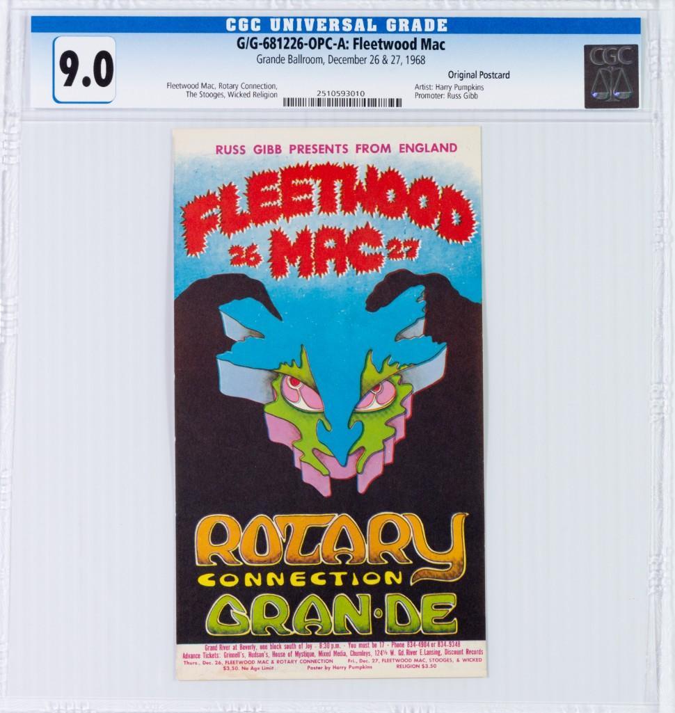 1968 G/G-681226 Fleetwood Mac Grande Postcard 9 (1 of 1)