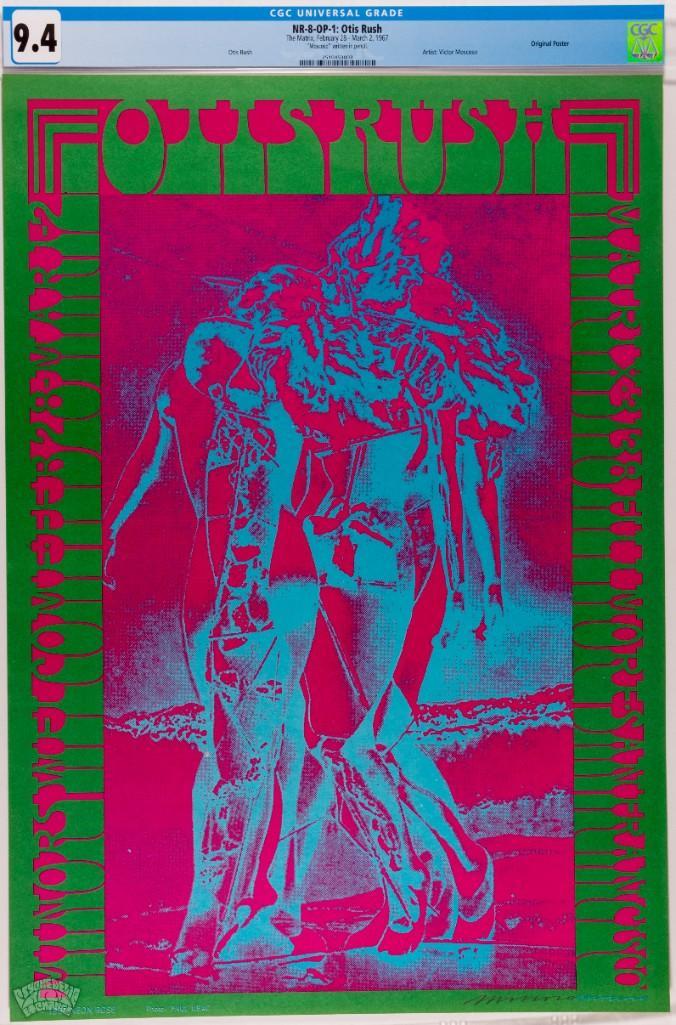 1967 NR-8 Otis Rush The Matrix Signed Poster 9.4 (1 of 1)