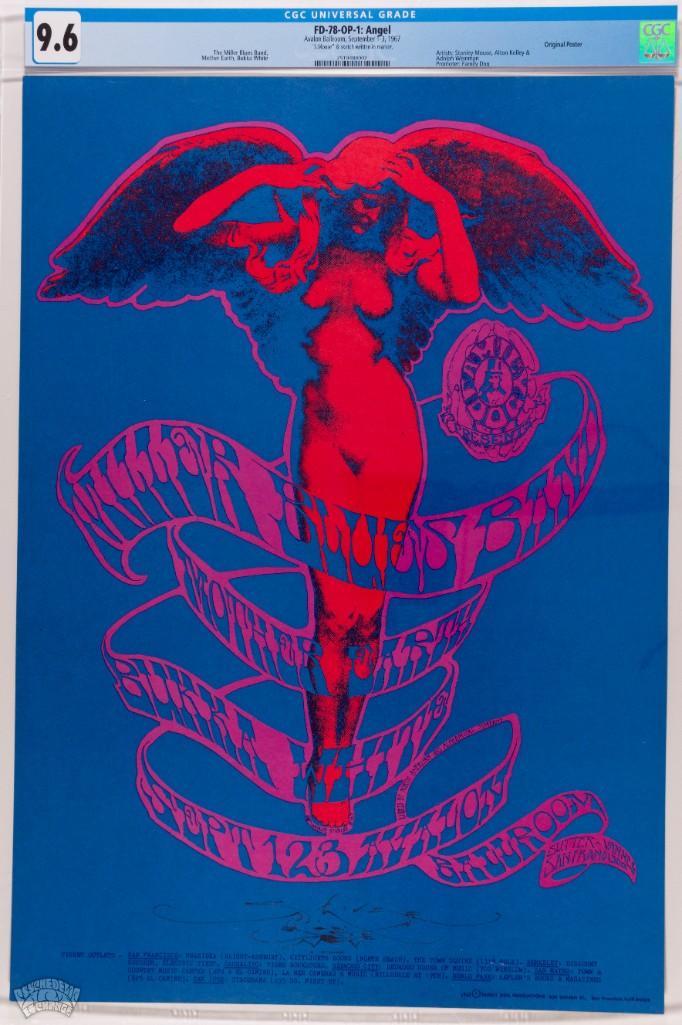 1967 FD-78 Miller Blues Band Avalon Signed Poster 9.6 (1 of 1)
