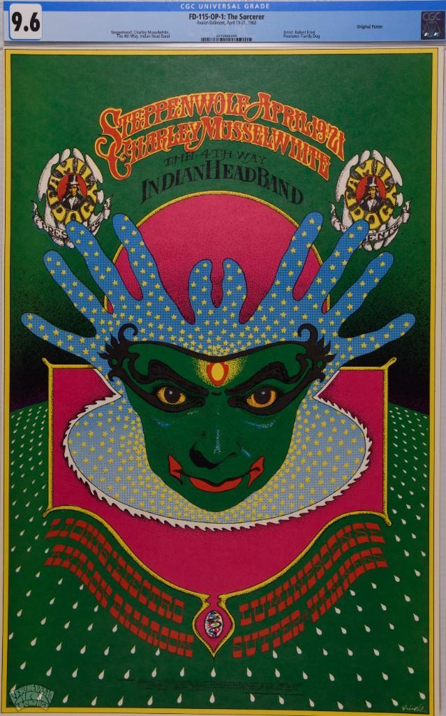 1968 FD-115 Steppenwolf Avalon Poster 9.6 (1 of 1)