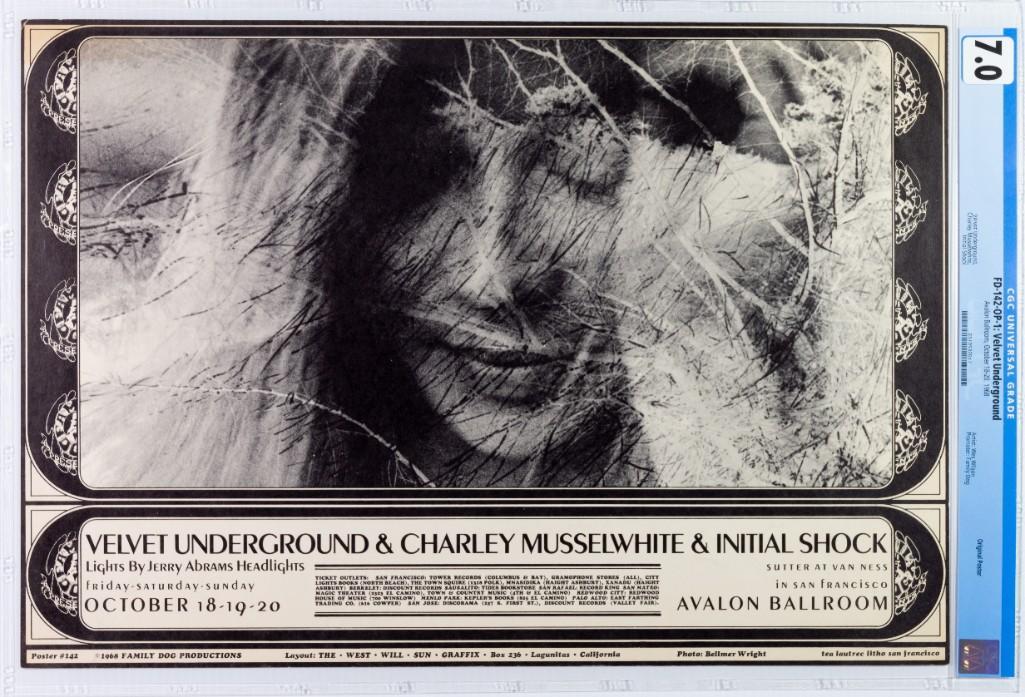 1968 FD-142 Velvet Underground Avalon Poster 7 (1 of 2)