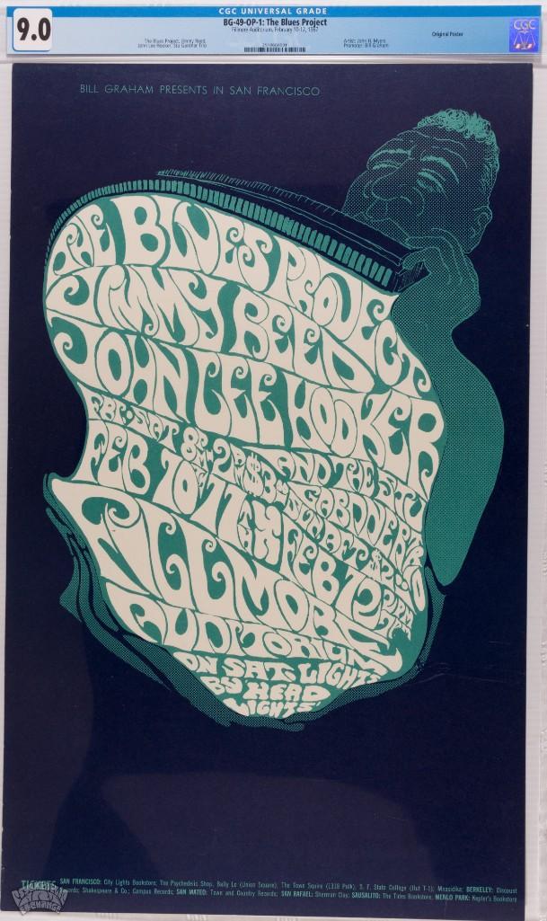 1967 BG-49 Blues Project Fillmore Poster 9 (1 of 1)