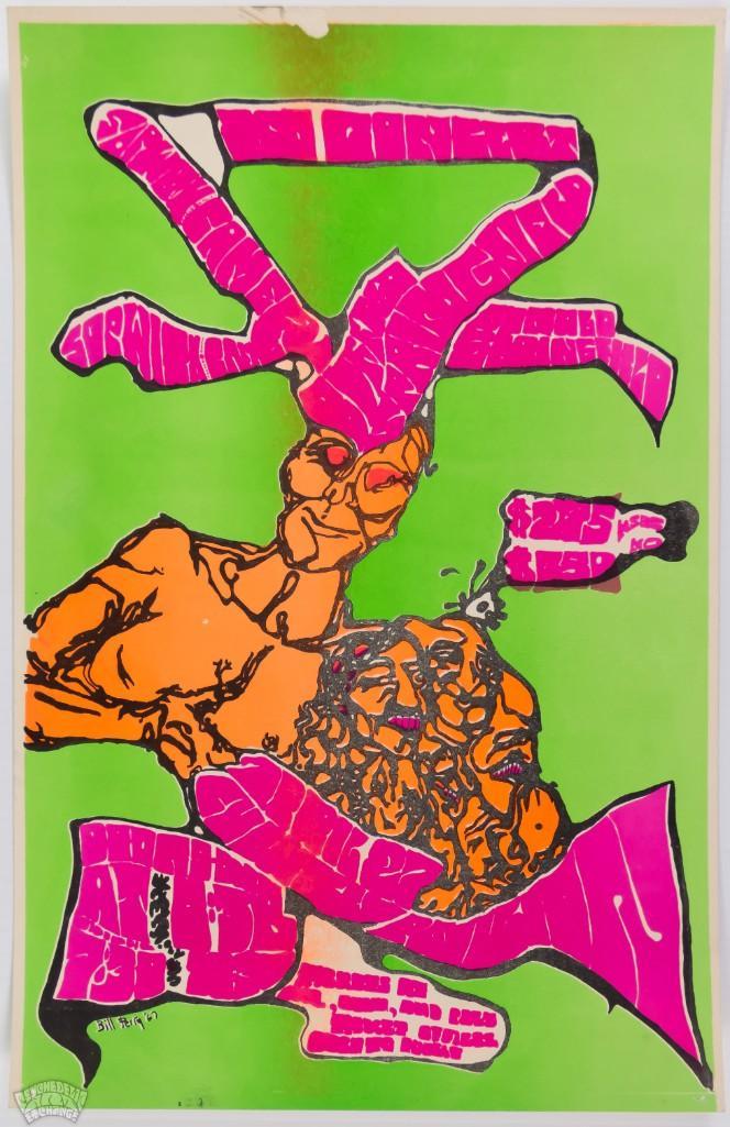 1967 Buffalo Springfield Cubberley High School Poster (1 of 2)