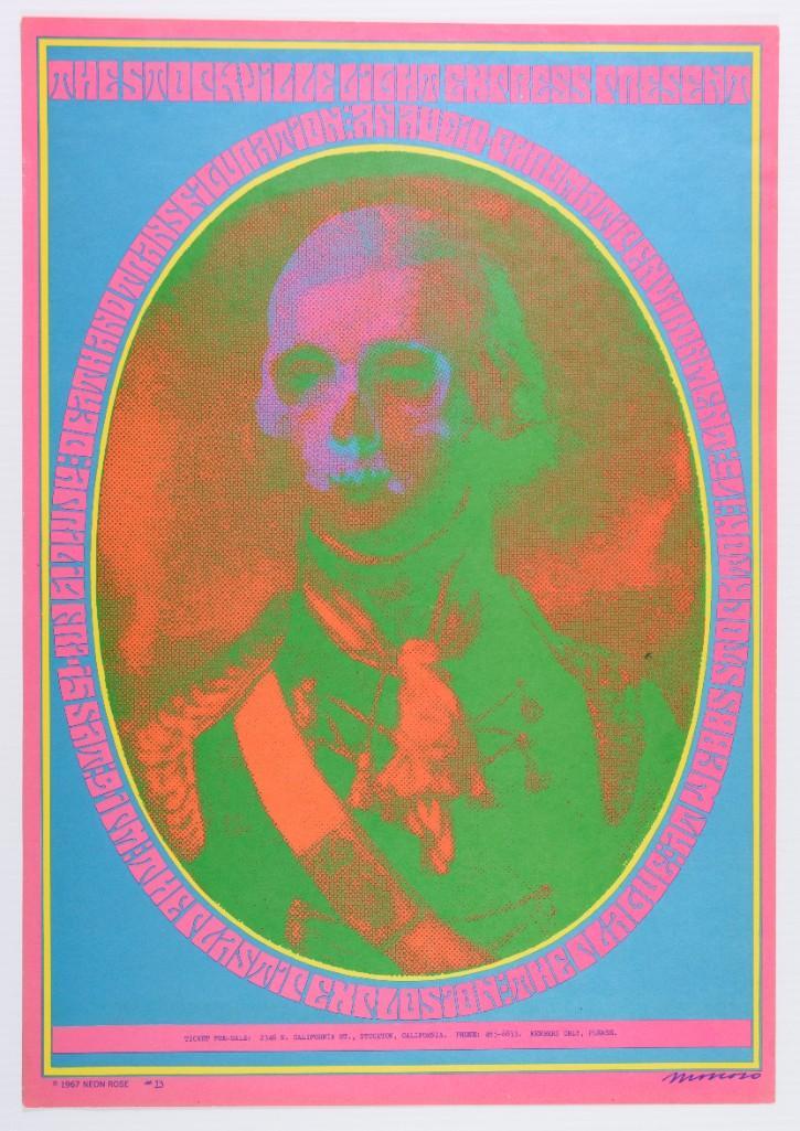 1967 NR-13 Plastic Explosion Webbs Stockton Poster (1 of 1)