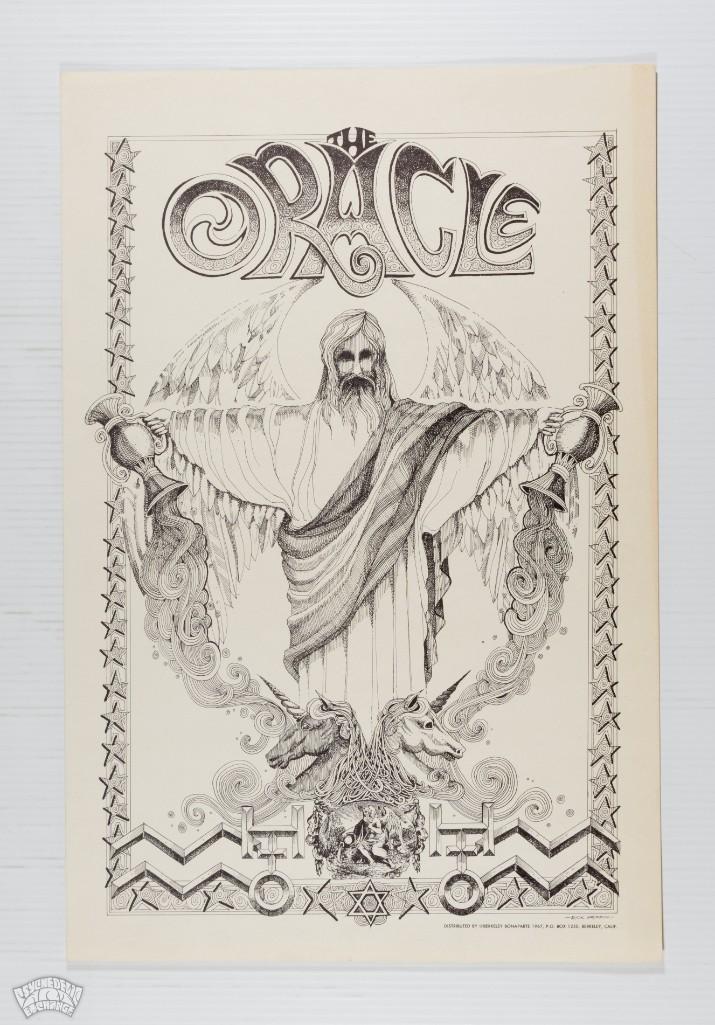 1967 Rick Griffin The Oracle Cover Headshop Poster (1 of 2)
