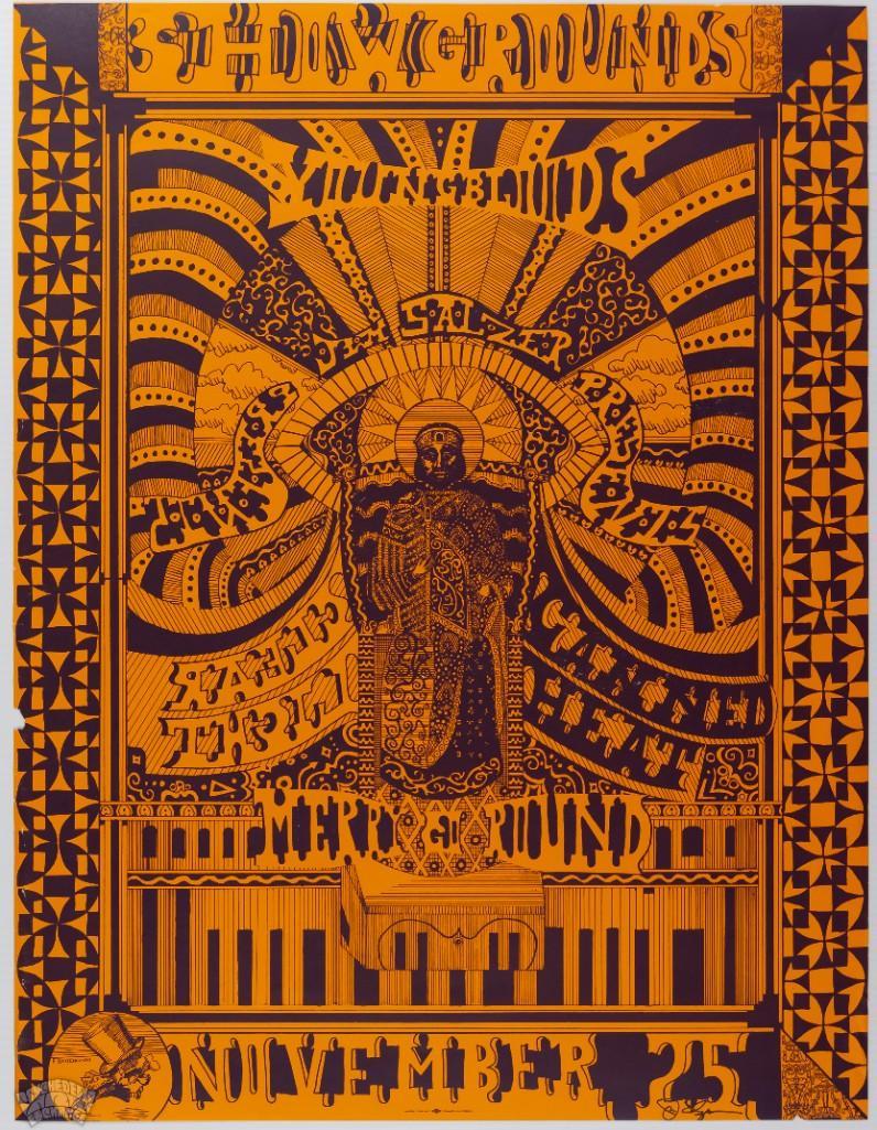 1967 Youngbloods Earl Warren Signed Poster (1 of 1)