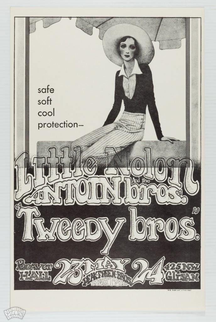 1969 Little Nolon & The Antoin Bros Beaver Hall Poster (1 of 2)