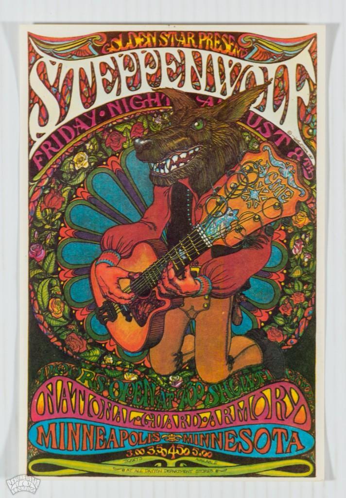 1969 Steppenwolf National Guard Handbill (1 of 2)