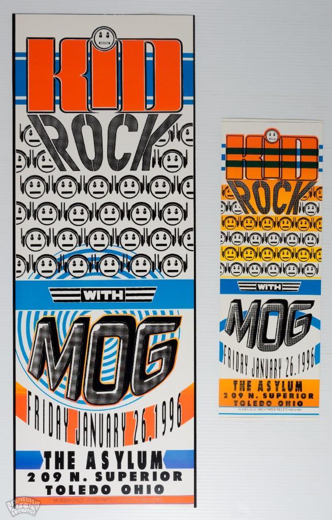 1996 Kid Rock The Asylum Large and Small Posters (1 of 1)