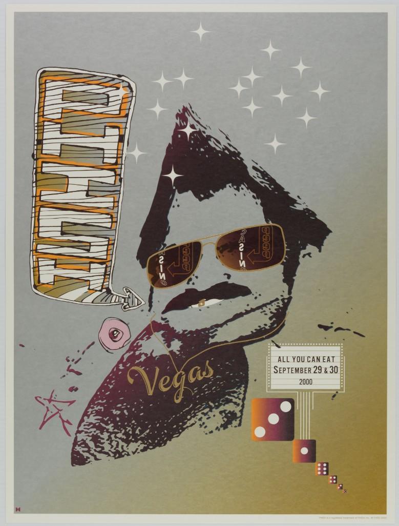 2000 Phish Las Vegas Poster (1 of 1)