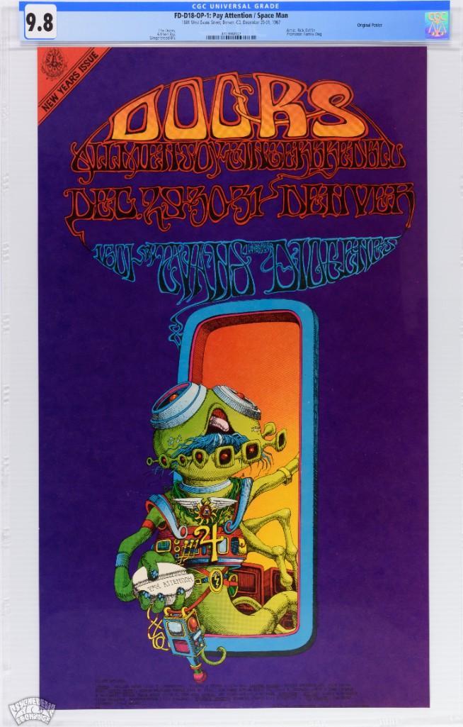 1967 FD-D18 The Doors 1601 W Evans St Poster 9.8 (1 of 1)