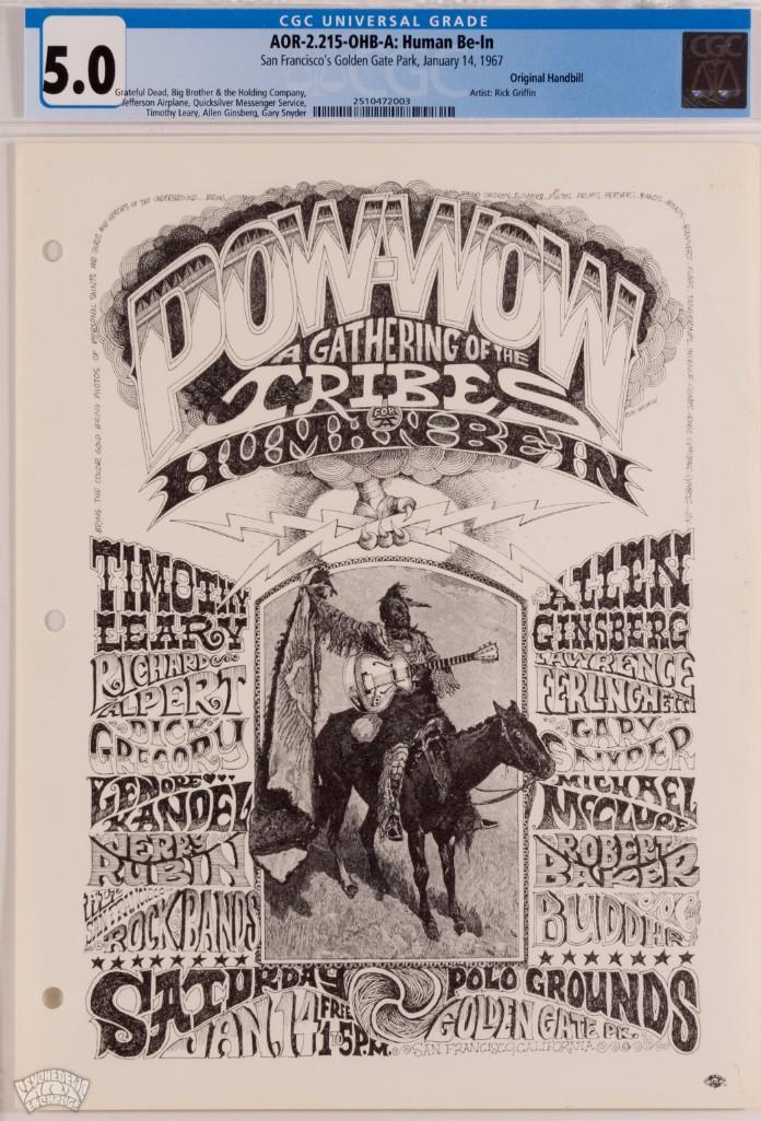 1967 AOR-2.215 Pow-Wow Golden Gate Park Handbill 5