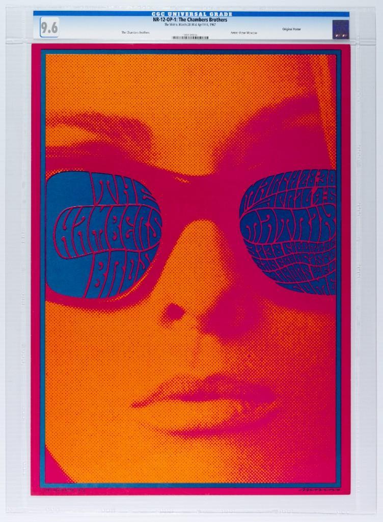 1967 NR-12 Chambers Brothers Matrix Poster 9.6 (1 of 2)