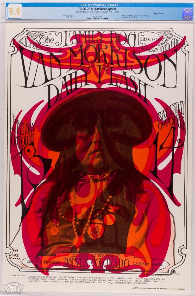 1967 FD-D6 Van Morrison 1601 W Evans St Poster 9.9 (1 of 1)