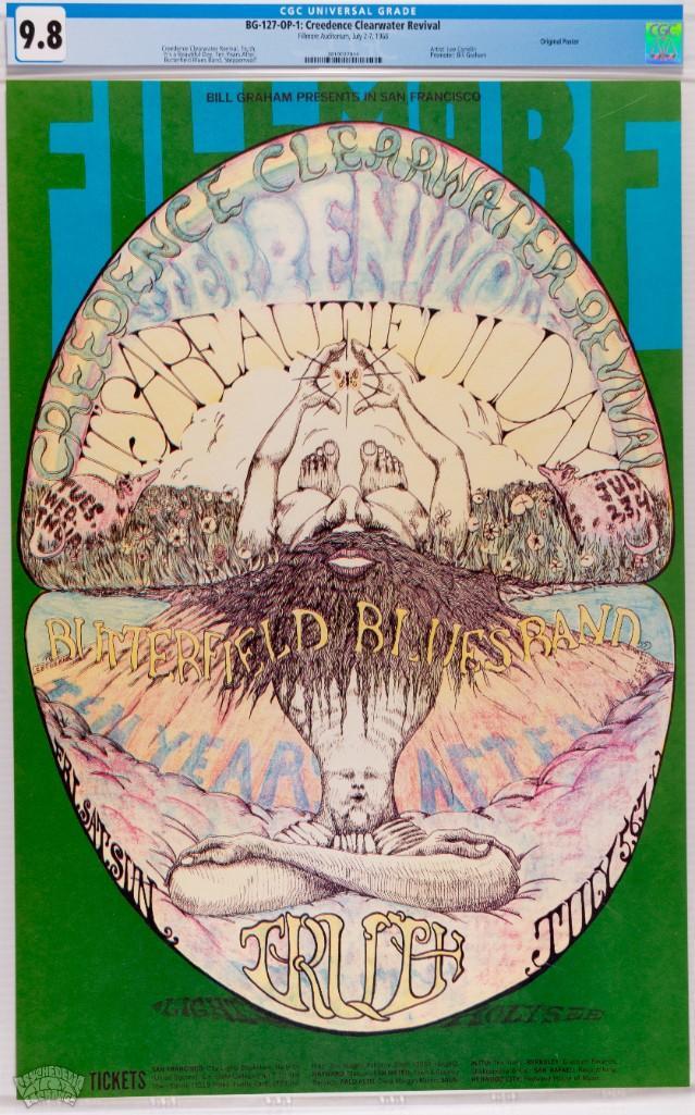 1968 BG-127 CCR Fillmore Poster 9.8 (1 of 1)