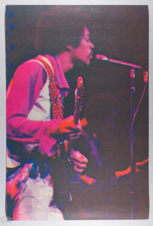 1970 Jimi Hendrix Ralph Garcia Headshop Poster (1 of 2)