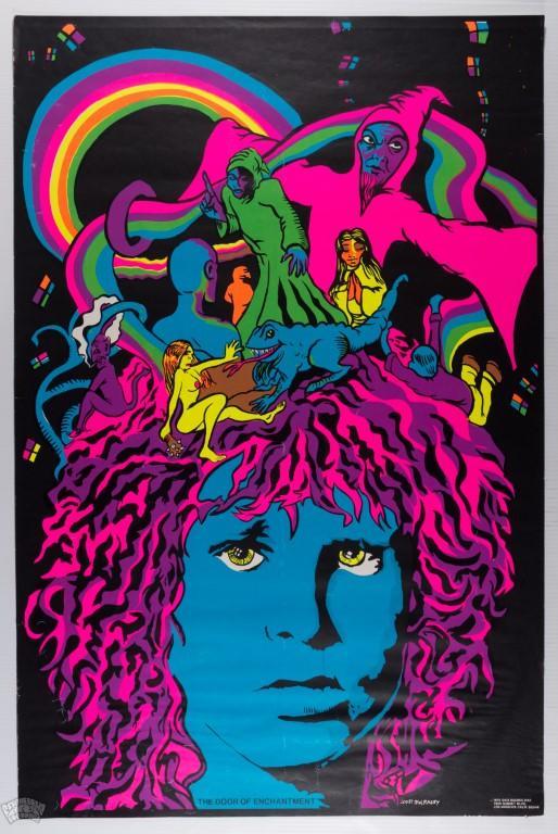 1970 The Doors Of Enchantment Headshop Poster