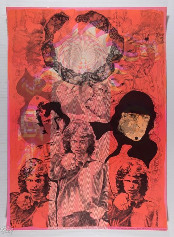 1968 Jim Morrison Eugene Hawkins Headshop Poster (1 of 2)