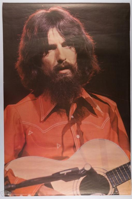 1971 George Harrison Ken Regan Headshop Poster (1 of 2)