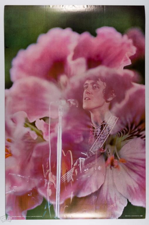 1968 Donovan Floral Montage Live Headshop Poster (1 of 2)
