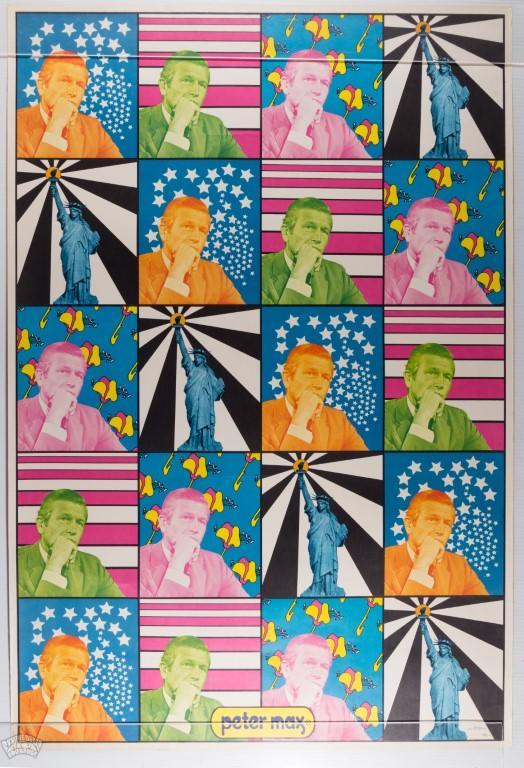 Peter Max John Lindsay Headshop Poster (1 of 2)