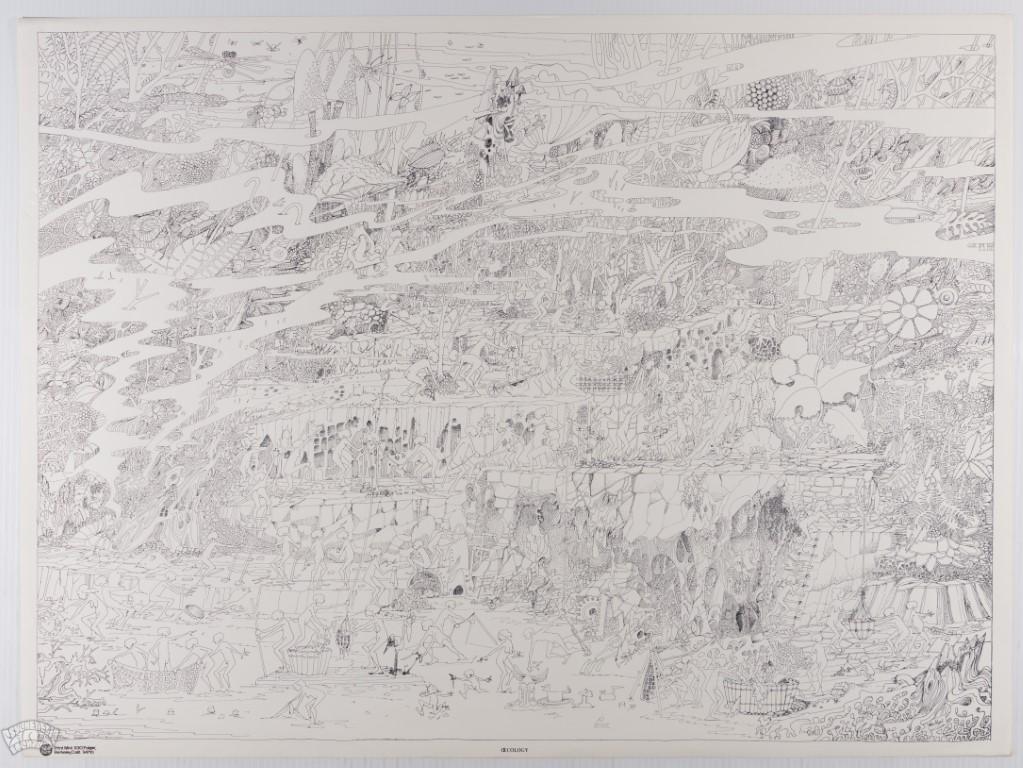 Oecology Nudes Print Key Mack Headshop Poster (1 of 2)